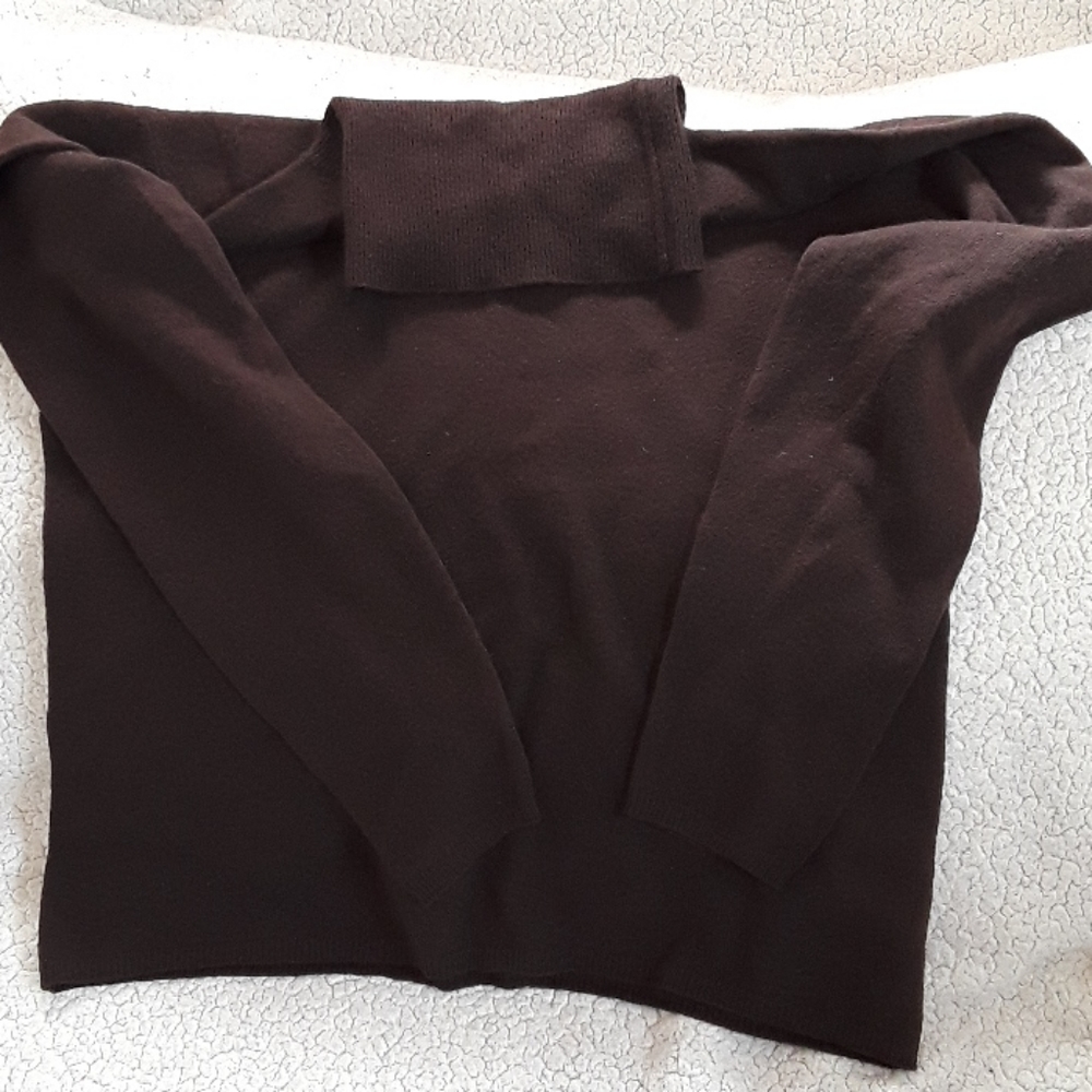 Cashmere turtleneck sweater
